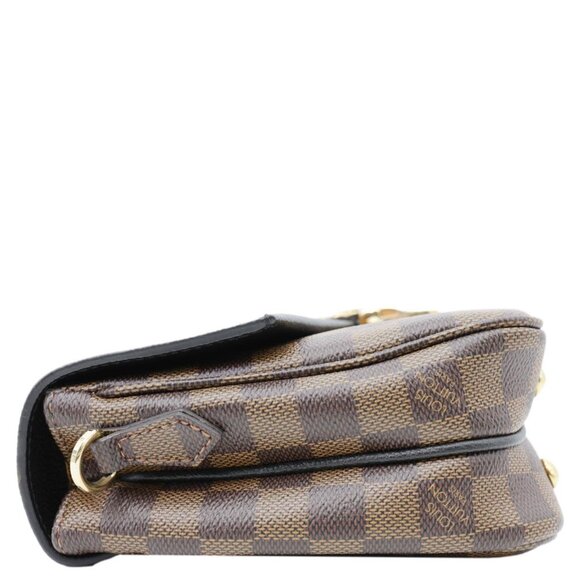 Louis Vuitton  Clapton Damier Ebene Shoulder Bag Black - Picture 9 of 12